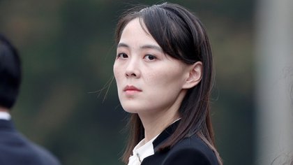 La hermana impenetrable del dictador norcoreano, Kim Jong Un.  Fuentes de inteligencia de Corea del Sur dicen que es la mujer "el segundo es el orden de facto" de tu país (Reuters)