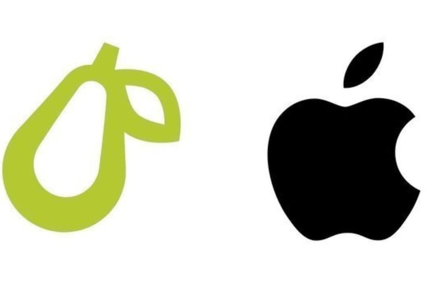 Parece una pera, tiene un color pera, pero Apple cree que el logo de esta aplicación puede ser una manzana և decidió demandar